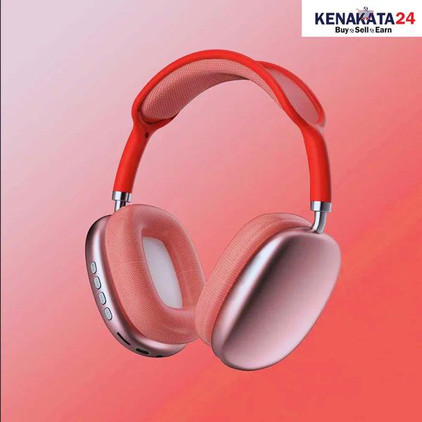 P9_Pro_Max_Wireless_Headphone-60 P9 Pro Max Bluetooth Headphone Rose Gold Pink